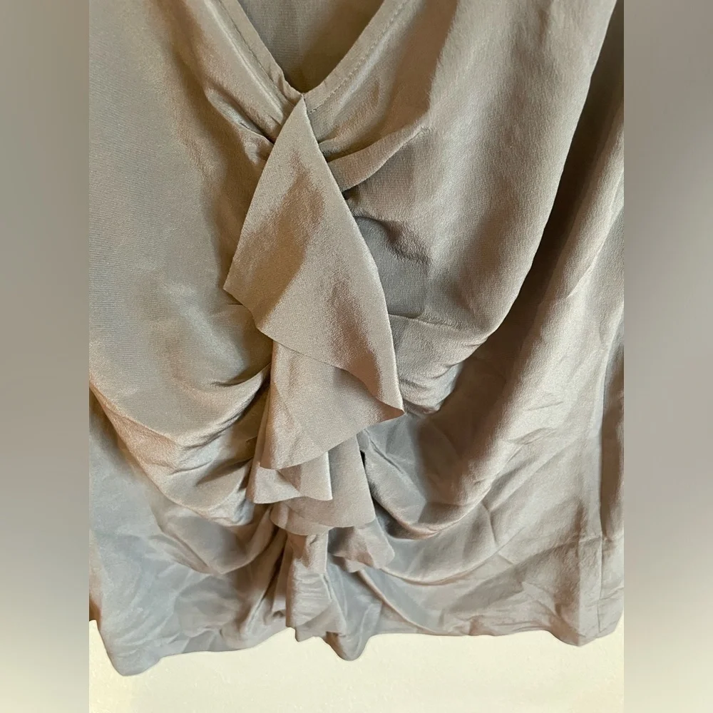 J Crew Casual Summer Sleeveless Ruffled Cami Shirts Blouse Size 4